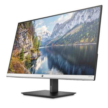 HP 27 Inch 4K UHD IPS Monitor with VGA Audio Out AMD Free-Sync