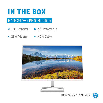 HP M24fwa 24-inch Full-HD IPS Monitor with Dual speakers and AMD FreeSync