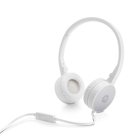 [RePacked] HP H2800 On-Ear Wired Headset White with Mic and Media Controls
