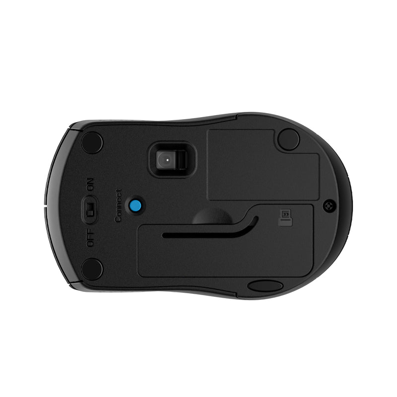 Black 1600DPI HP Mouse 2.4GHz Silent & 220 Wireless |
