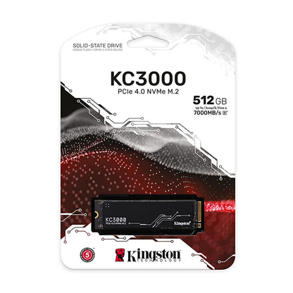 Kingston KC3000 512GB M.2 NVMe PCIe 4.0 Internal SSD