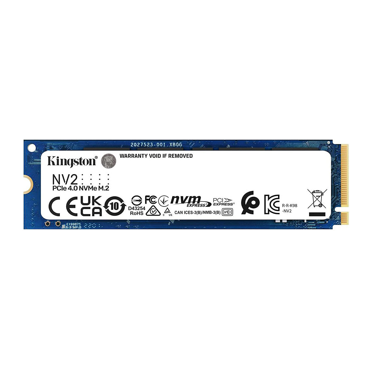 Kingston NV2 250GB M.2 NVMe PCIe 4.0 Internal SSD