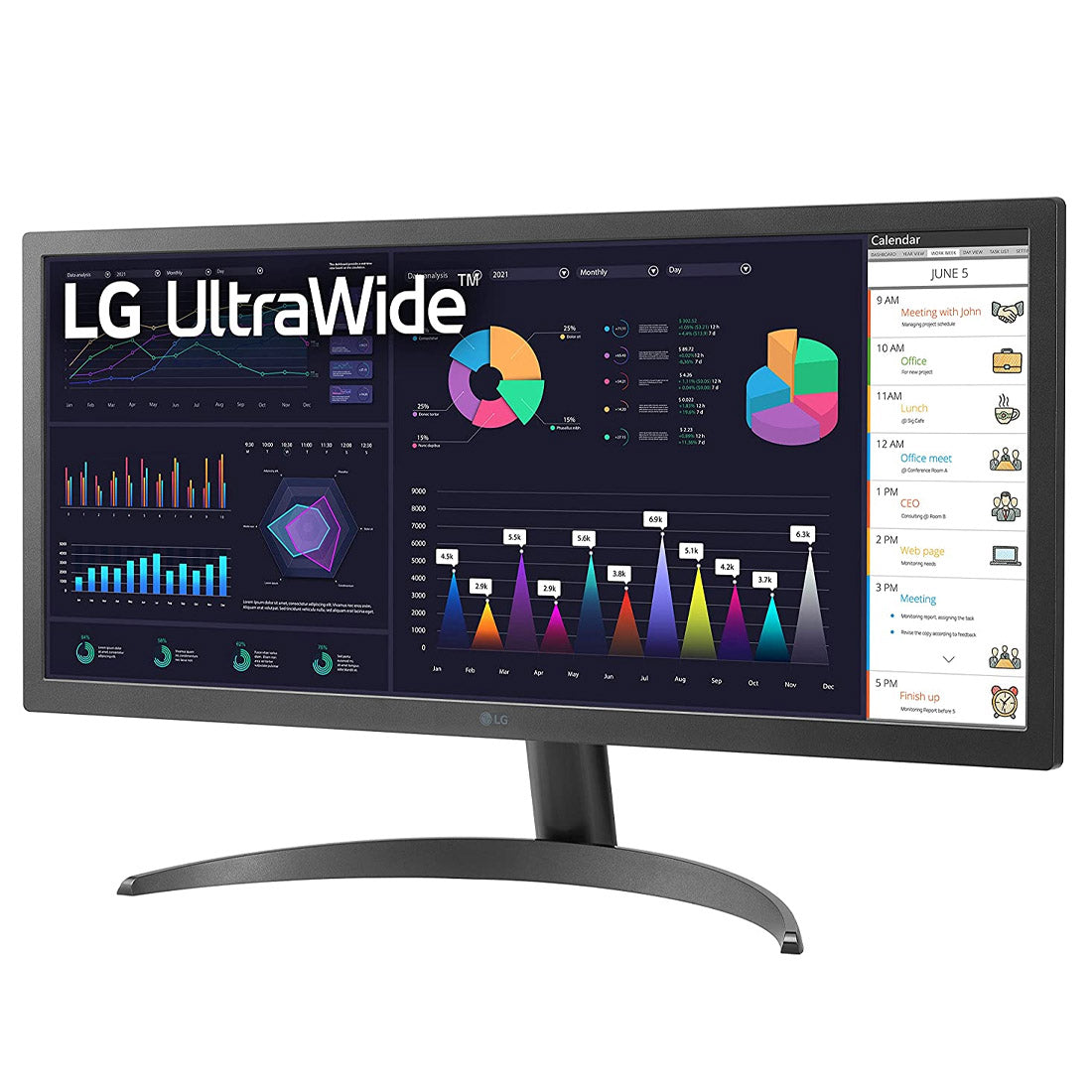 LG 26WQ500 25.7-inch Full-HD Ultrawide IPS Monitor