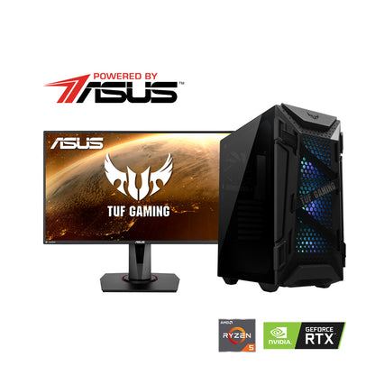 GOSHAWK AMD Based Gaming Desktop PC TUF Edition - Ryzen 5 7600X + RTX 3050 Powered By ASUS