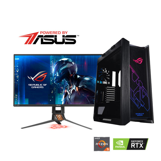 GOSHAWK AMD Based Gaming Desktop PC ROG Edition - Ryzen 5 7600X + RTX 4070 TI 12GB GDDR6X OC  Powered By ASUS