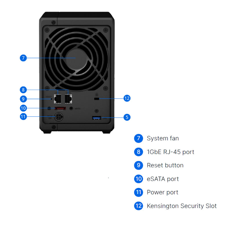 Synology DS720+ - 2 HDD - Serveur NAS Synology 