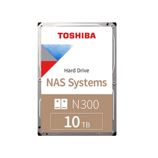 Toshiba N300 10TB 3.5-inch SATA 7200RPM Internal NAS Hard Disk Drive