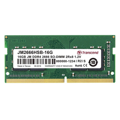 Transcend 16GB DDR4 RAM 2666MHZ CL9 लैपटॉप मेमोरी मॉड्यूल