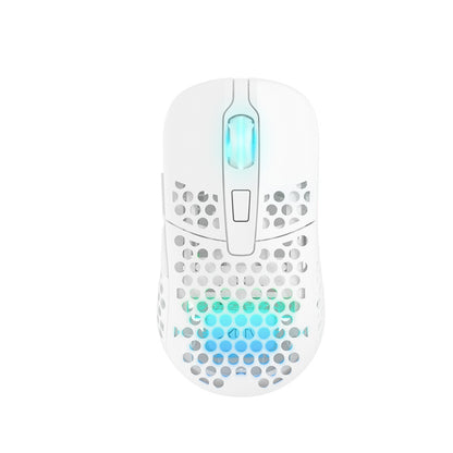 Xtrfy M42 White RGB Wireless Lightweight Gaming Mouse with Pixart 3370 sensor