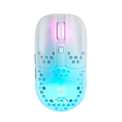 Xtrfy MZ1 White RGB Wireless Lightweight Gaming Mouse with Pixart 3370 sensor