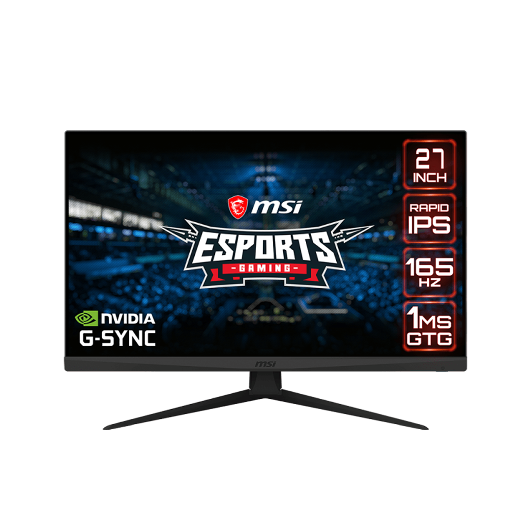 MSI Optix G273QF 27-inch WQHD Gaming Monitor with 165Hz Refresh Rate and 1ms Response Time