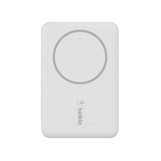 Belkin 2500mAh Magnetic Wireless Power Bank for iPhone Devices - White