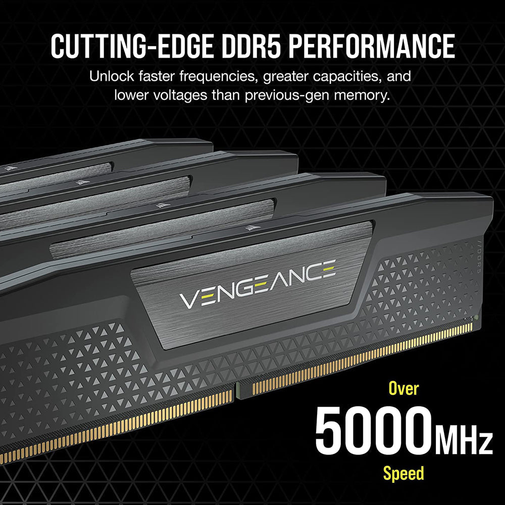 Corsair Vengeance 32GB DDR5 RAM 5600MHz CL40 Desktop Memory