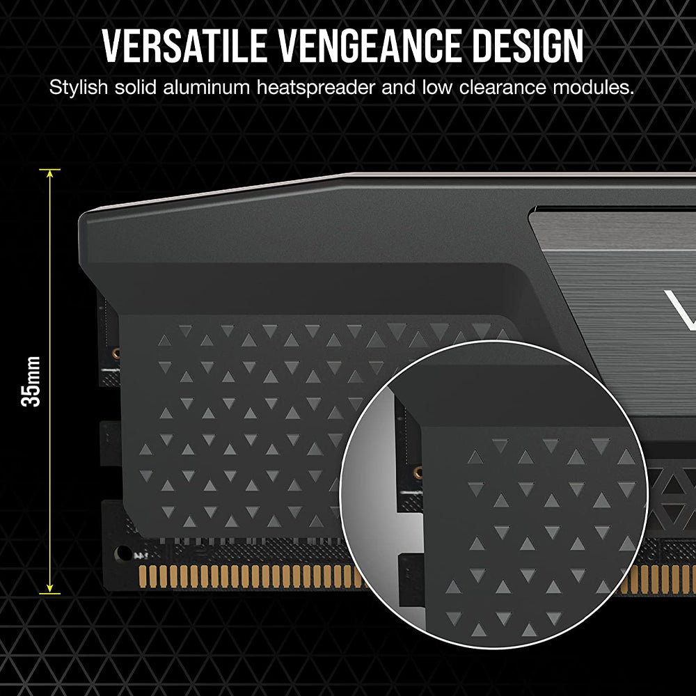 Corsair Vengeance 32GB DDR5 RAM 5600MHz CL40 Desktop Memory