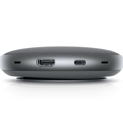 Dell MH3021P Echo Cancelation Conference Speakerphone with USB Type-C Multiport Adapter - Grey