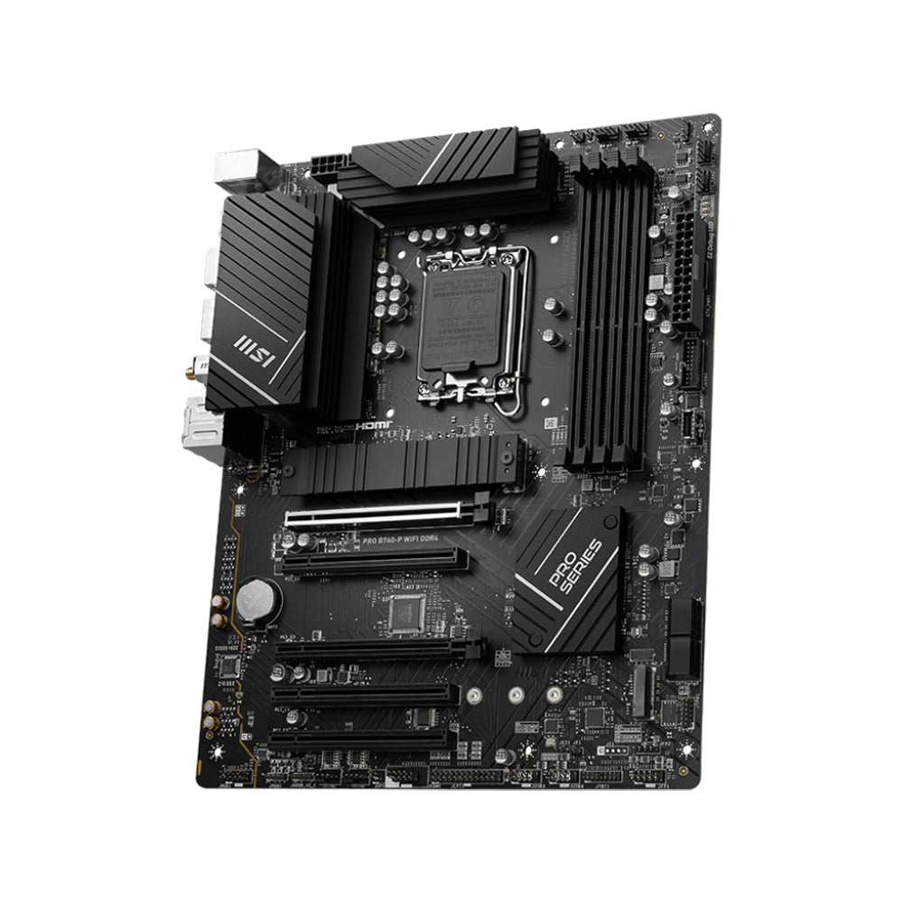 MSI PRO B760-P WIFI DDR4 Intel B760 LGA 1700 ATX Motherboard