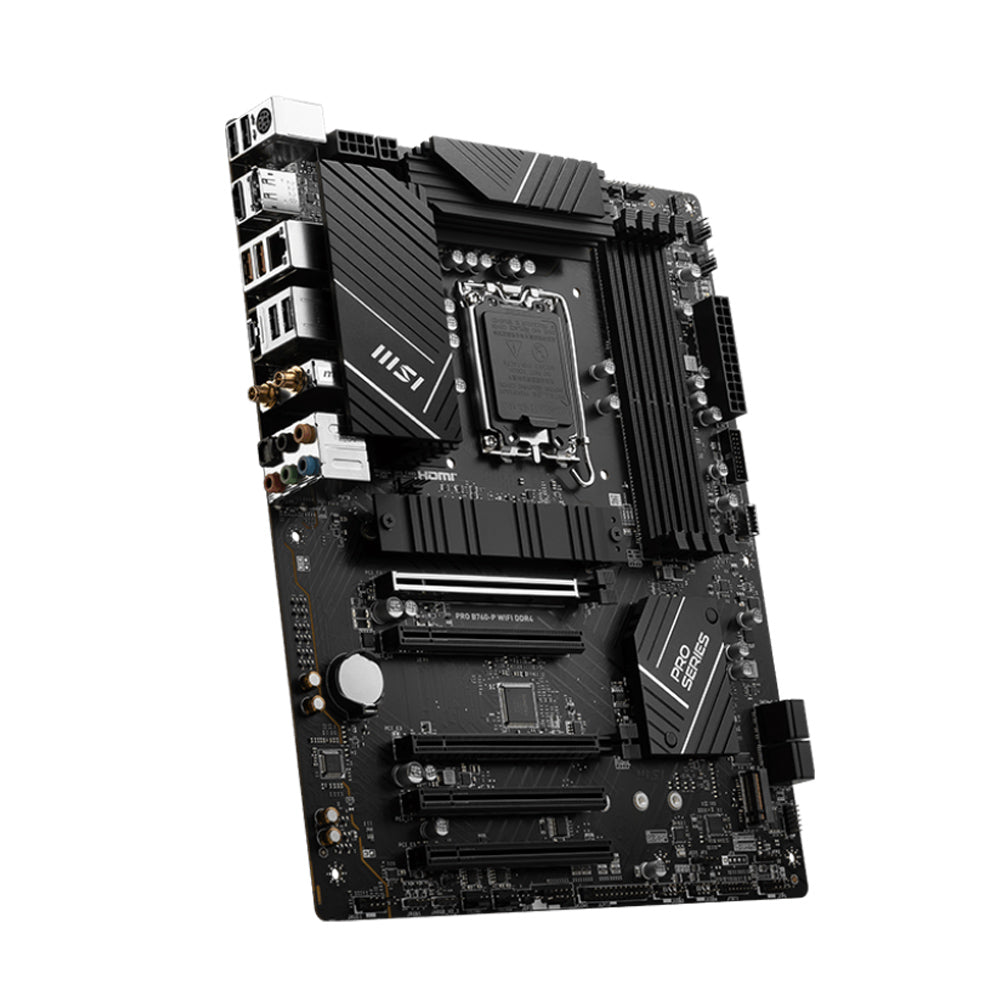 MSI PRO B760-P WIFI DDR4 Intel B760 LGA 1700 ATX Motherboard