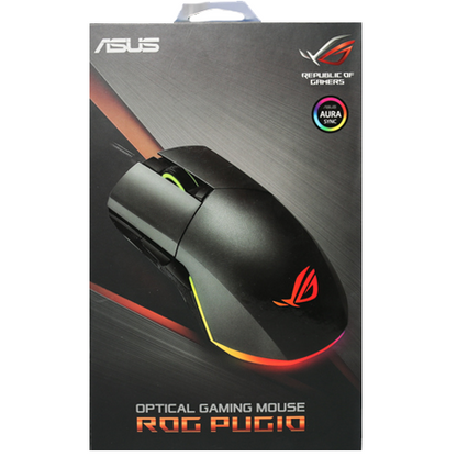 ASUS ROG Pugio Optical Wired Gaming Mouse with Aura RGB lighting - The Peripheral Store | TPS